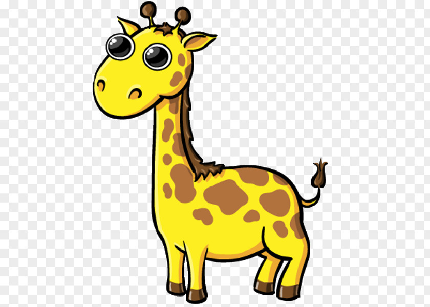 Cartoon Giraffe Baby Giraffes Animation Clip Art PNG