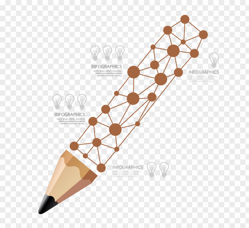 Creative Pencil Creativity Infographic Illustration PNG