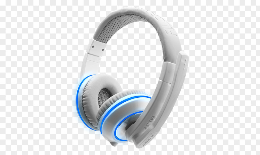 Gaming Headset Blue Headphones Microphone Malang Wireless PNG