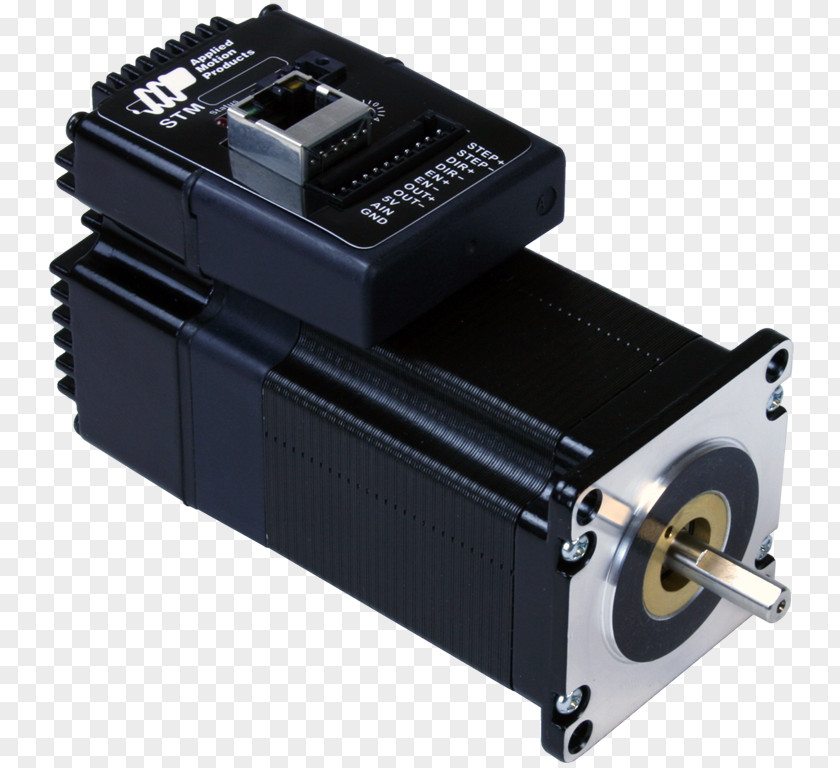 Stepper Motor Electric Motion Control Servomechanism System PNG