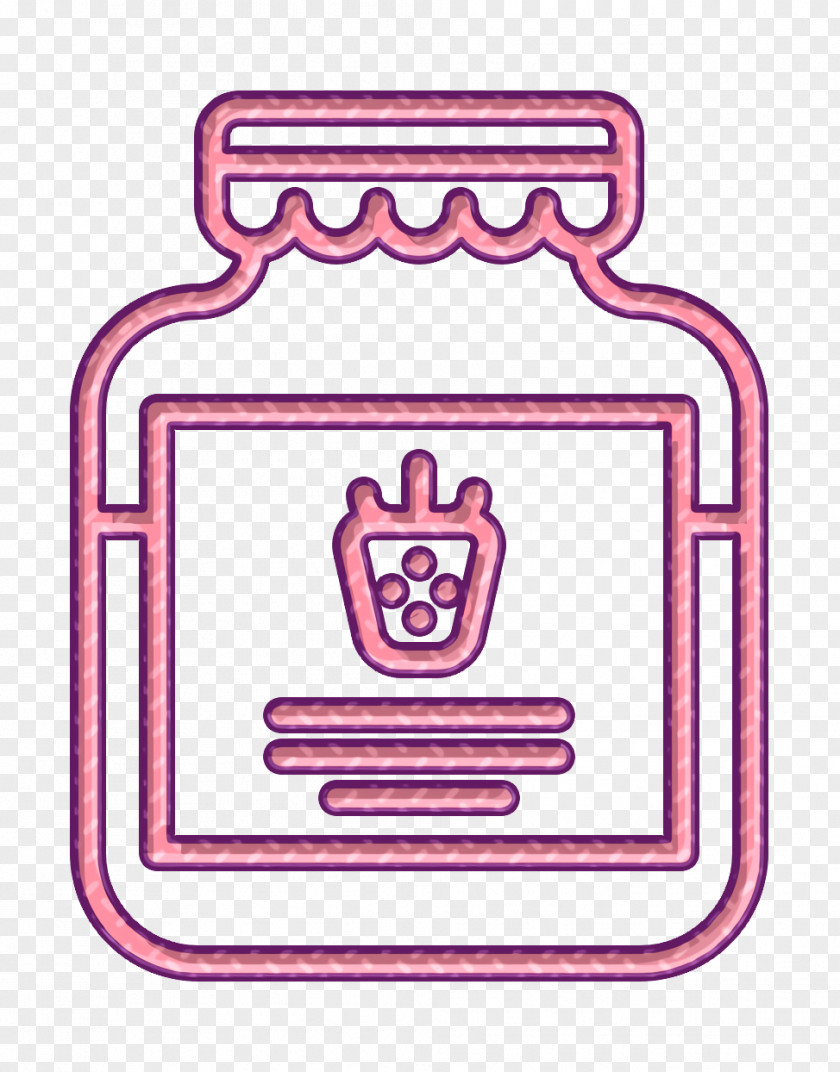 Supermarket Icon Jam Strawberry PNG