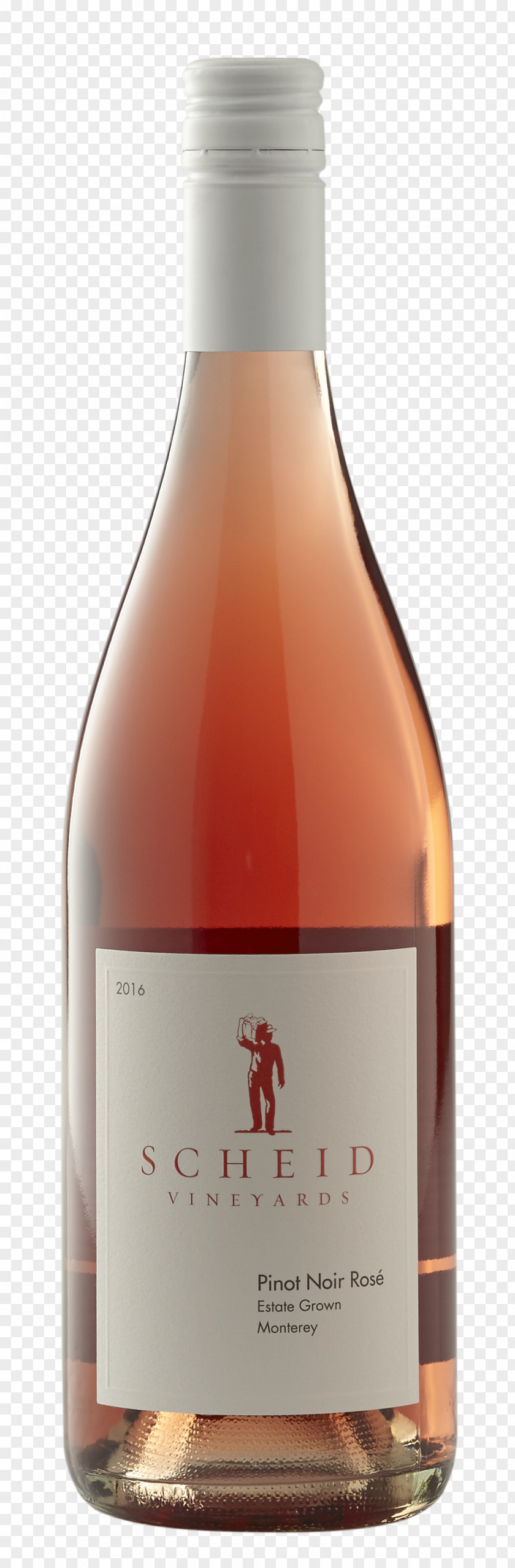 Wine Liqueur Common Grape Vine Scheid Vineyards Bottle PNG