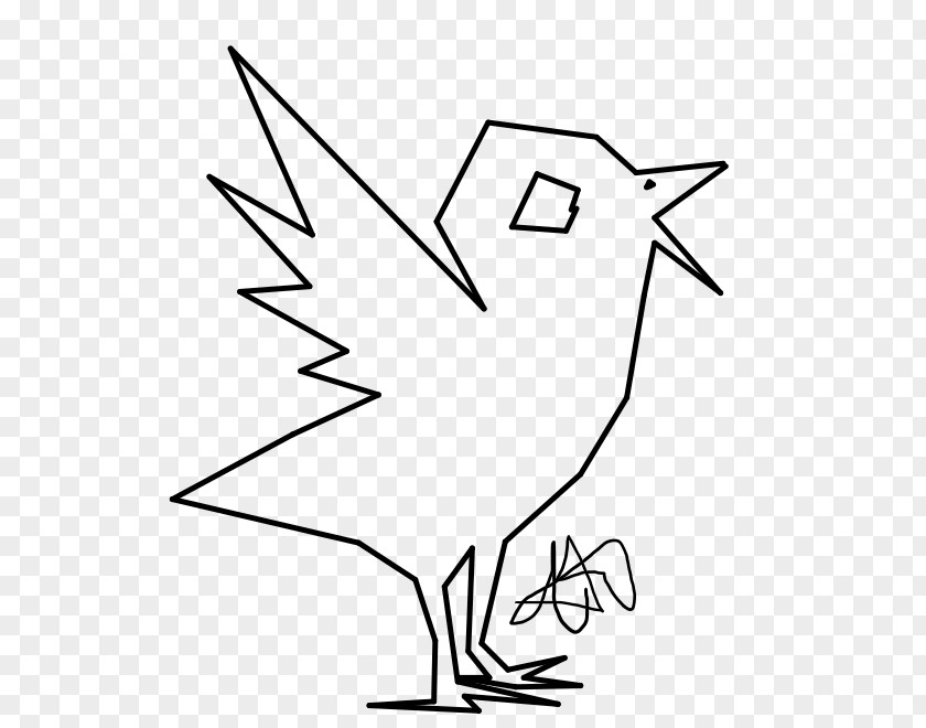 Bird Line Chicken Art Clip PNG