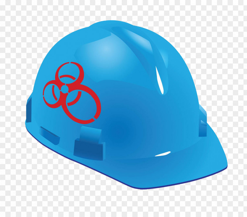 Blue Helmets Bicycle Helmet Hard Hat PNG
