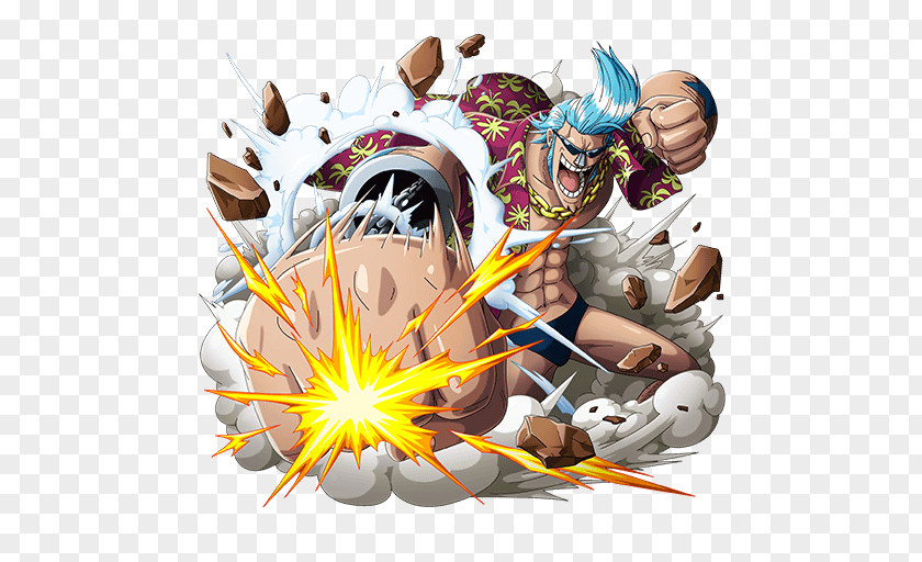 One Piece Franky Treasure Cruise Monkey D. Luffy Straw Hat Pirates PNG
