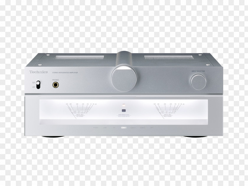 Technics Audio Power Amplifier Panasonic High Fidelity PNG