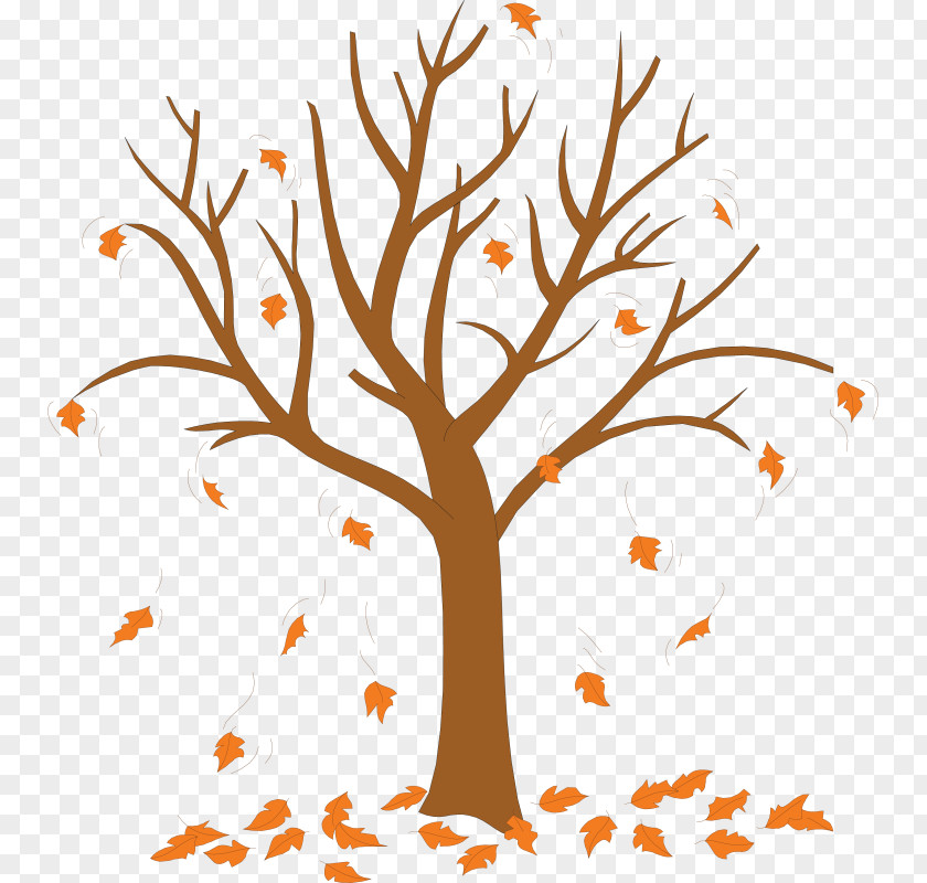 Tree Trees And Leaves Autumn Leaf Color Clip Art PNG