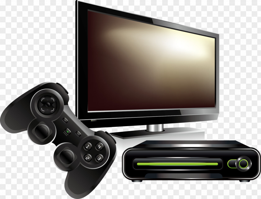 Vector Game TV Video Console Stock Photography PNG
