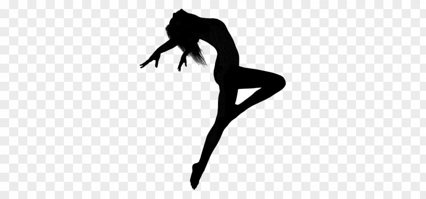 Yellow Dancer Modern Dance Ballet Silhouette Clip Art PNG