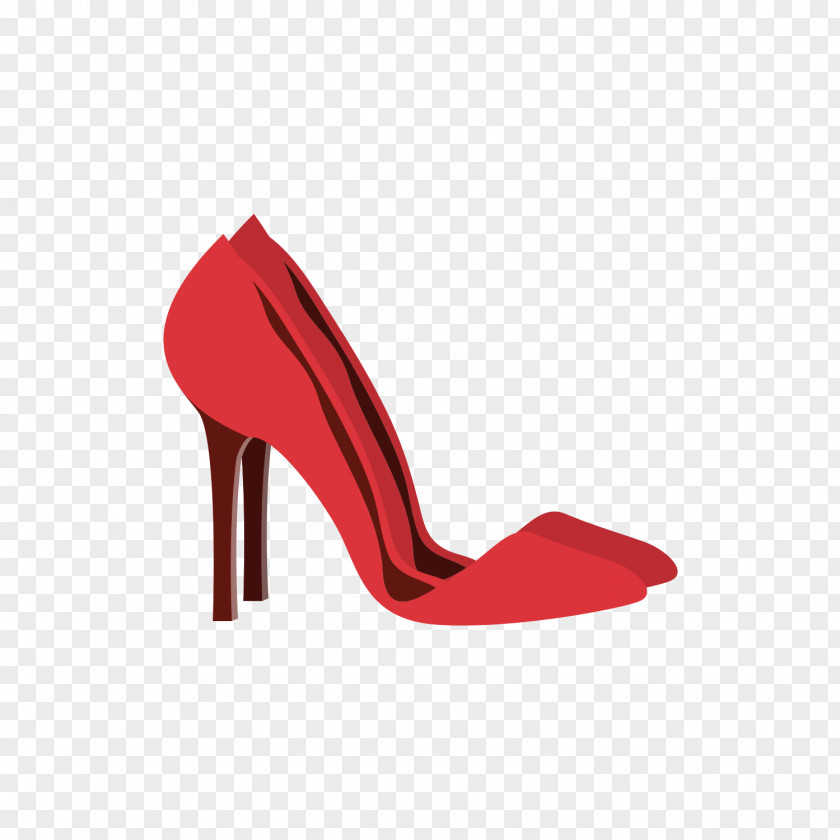 A Pair Of Red High Heels T-shirt High-heeled Footwear Sr Pato Shoe PNG