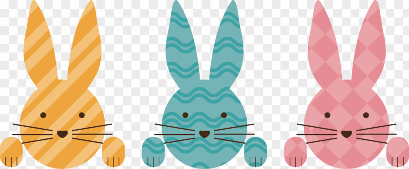 Easter Bunny Rabbit Euclidean Vector PNG