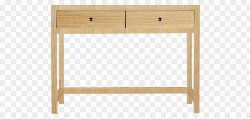 Four Legs Table Drawer Furniture Desk Wood PNG