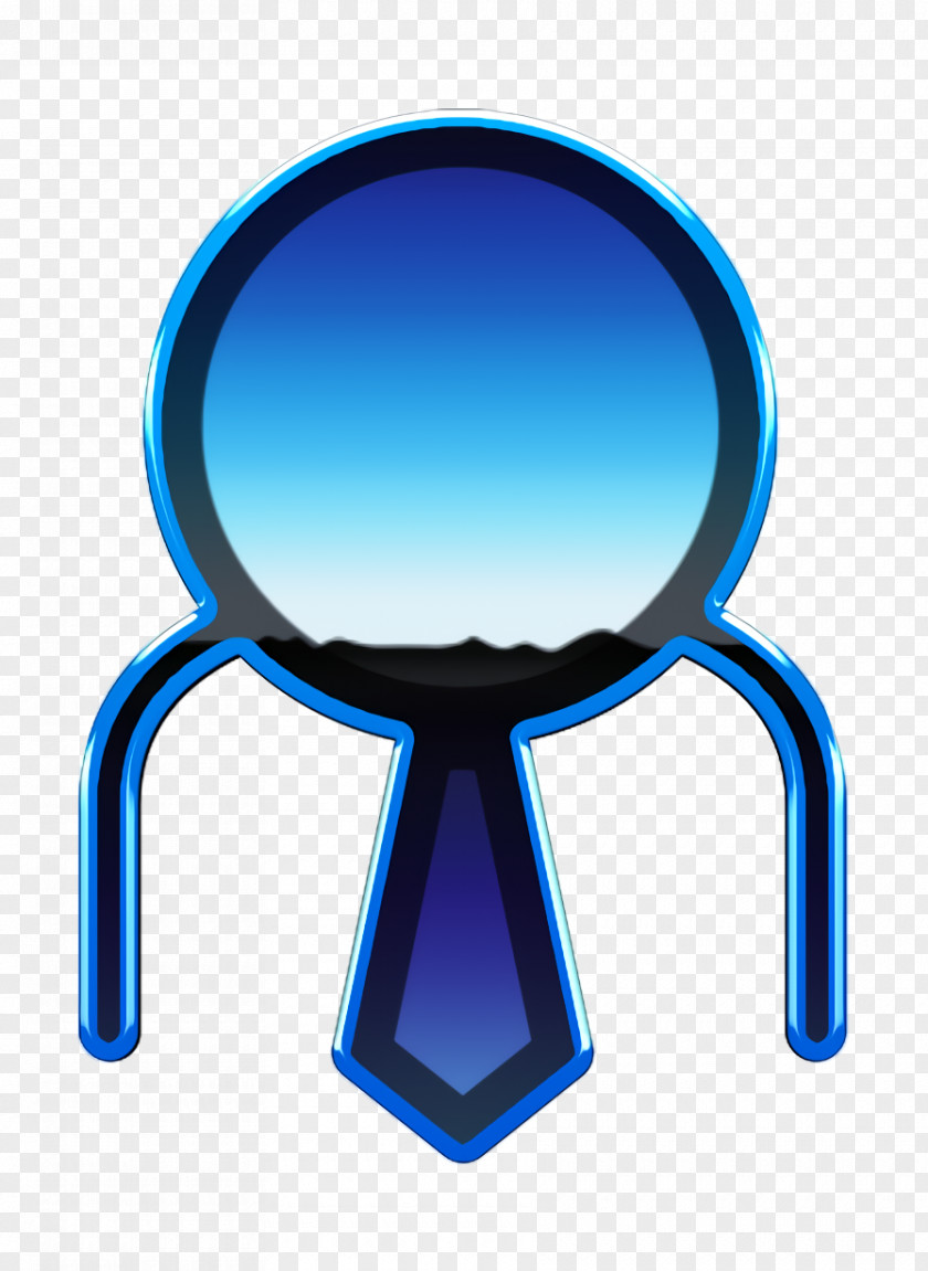 Furniture Electric Blue Business Man Icon Employee General PNG
