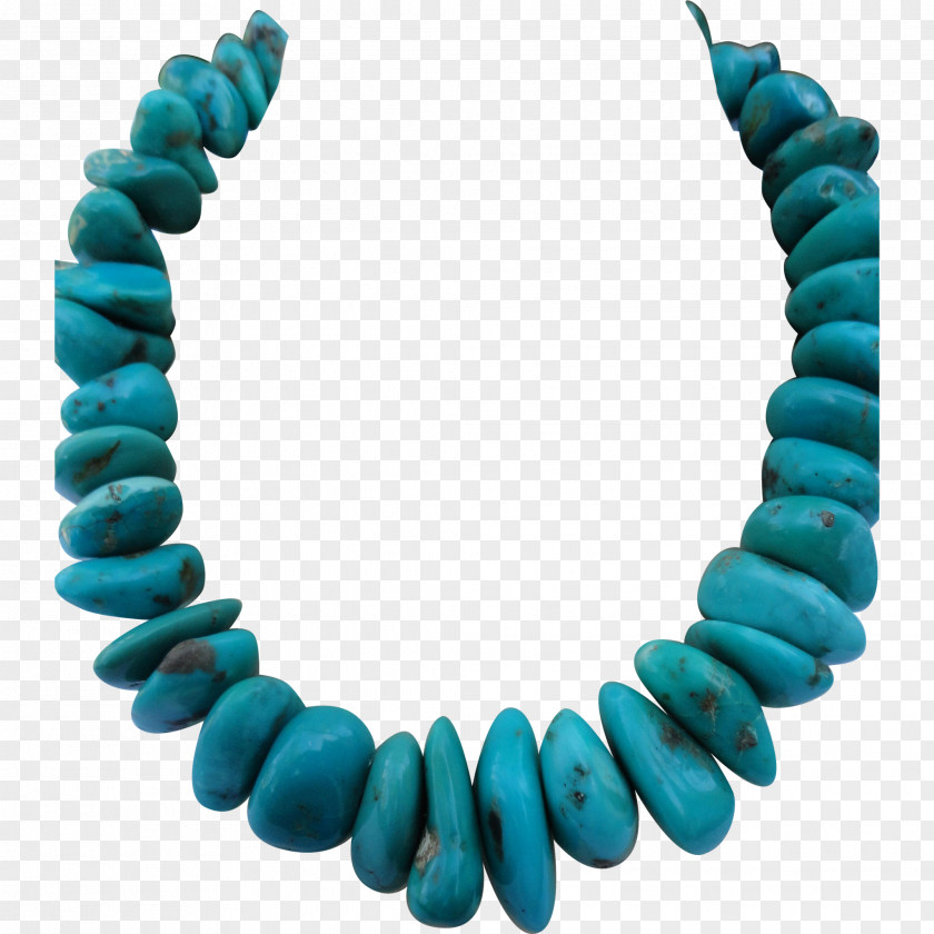 Glass Bead Jewellery Turquoise Gemstone Necklace Clothing Accessories PNG