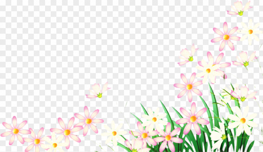 Herbaceous Plant Pedicel Pink Flower Cartoon PNG