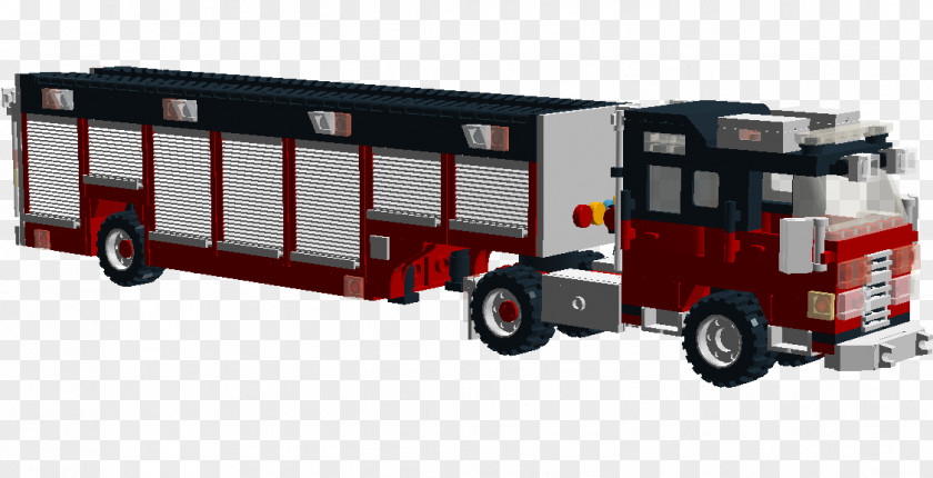 Lego Fire Truck Engine Car Department Motor Vehicle Toy PNG