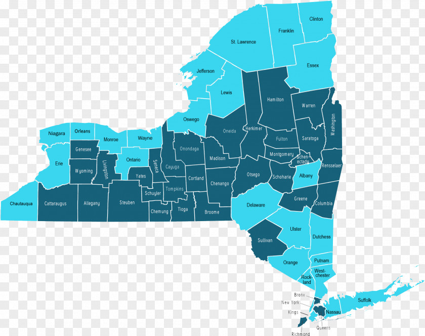 New York City Virginia Map PNG