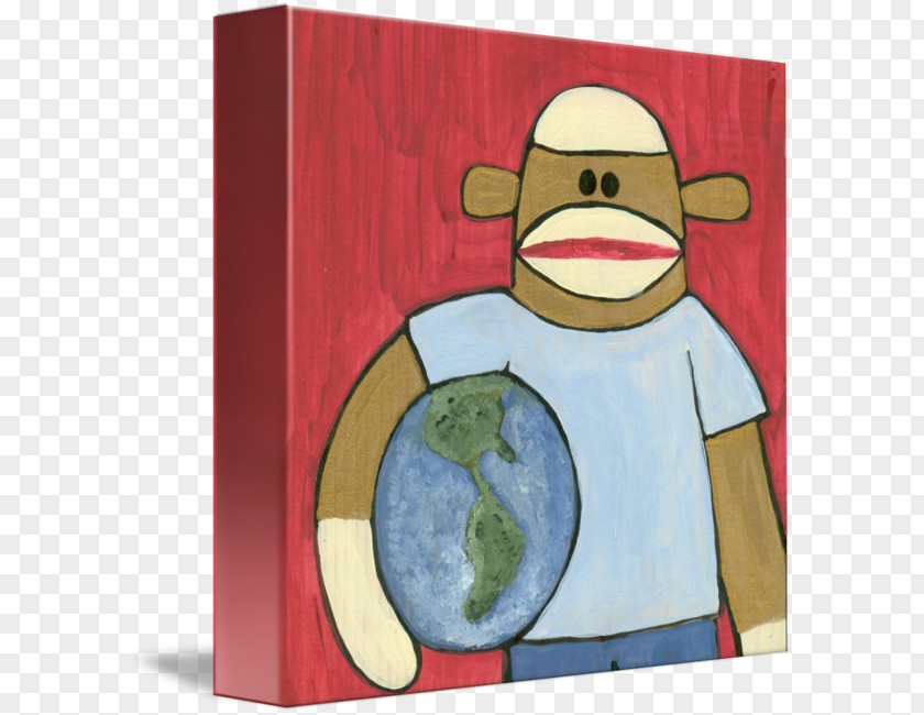Sock Monkey Painting Visual Arts Human Behavior PNG