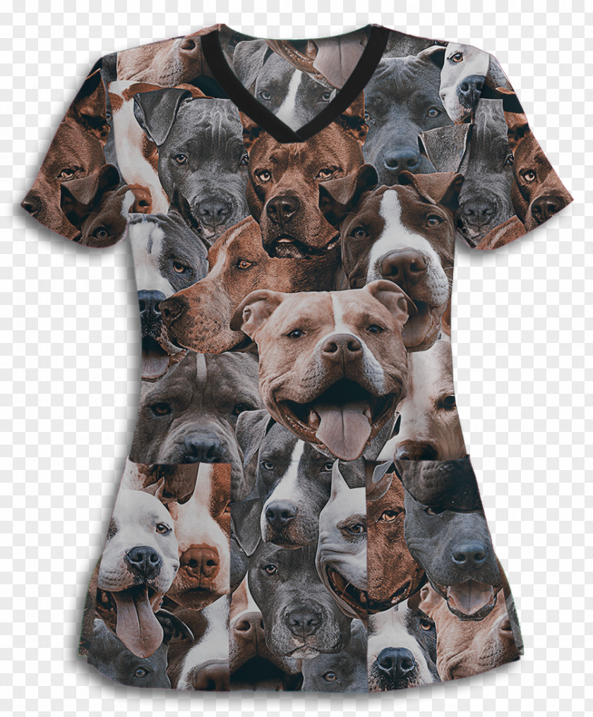 T-shirt Dog Breed Pit Bull Chihuahua Scrubs PNG