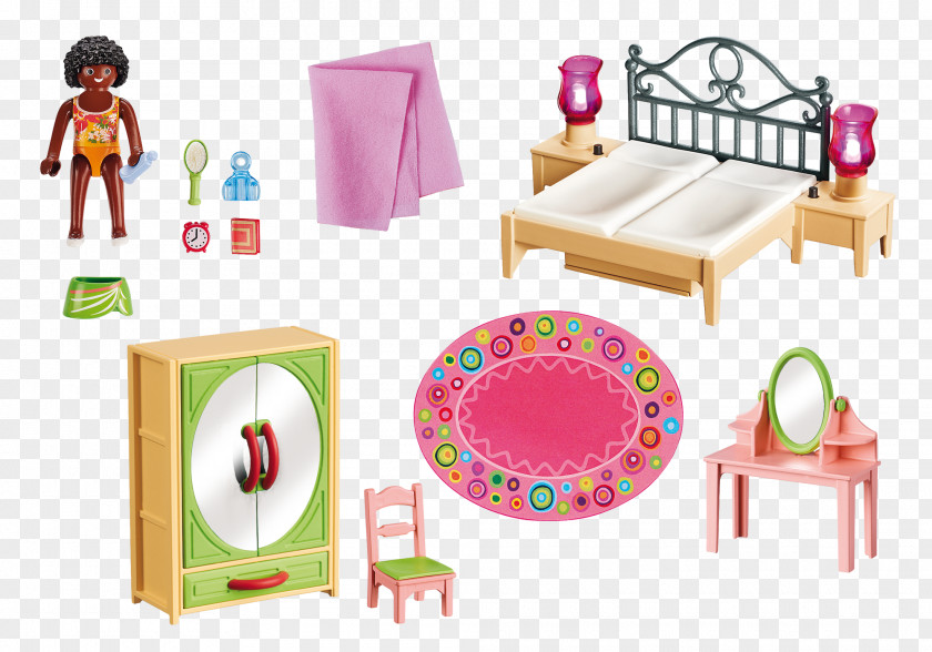 Table Playmobil Dollhouse Bedroom Amazon.com PNG