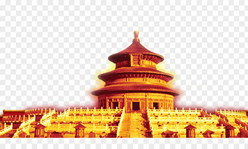 Temple Of Heaven,building,Golden Sheen Summer Palace Heaven Forbidden City Great Wall China Mutianyu PNG