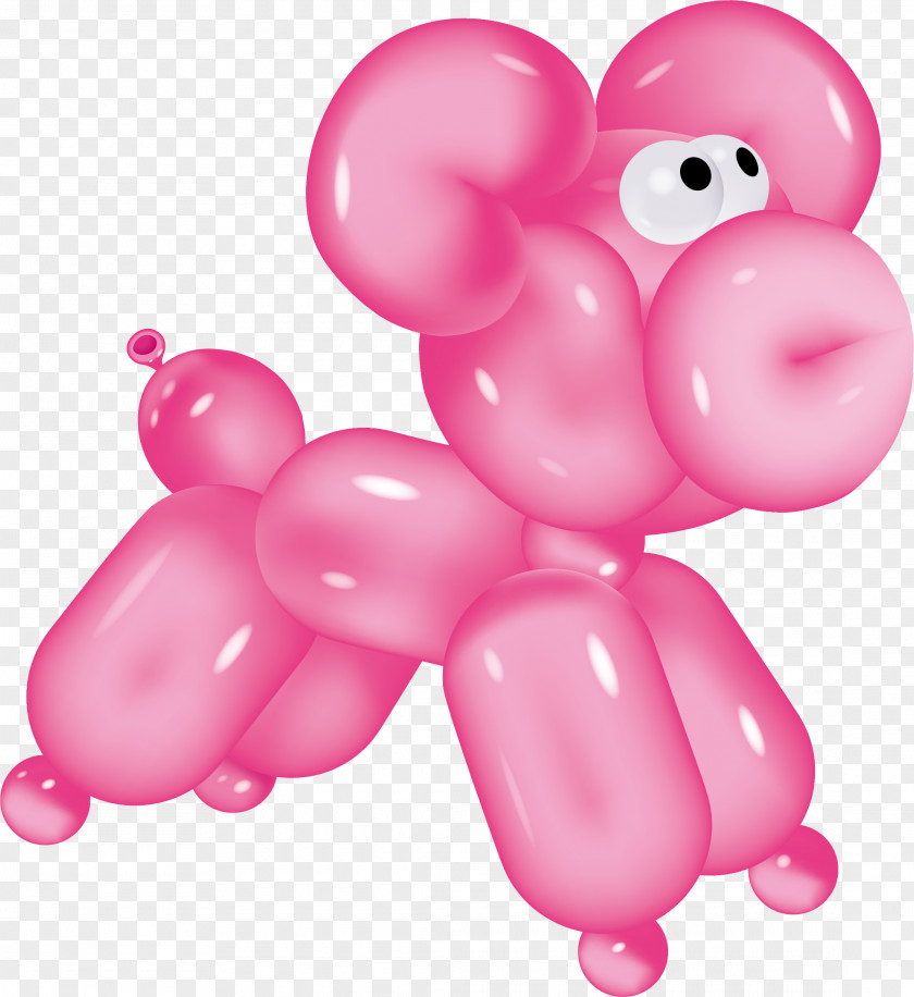 Vector Material Balloon Modeling Dog Modelling Clip Art PNG