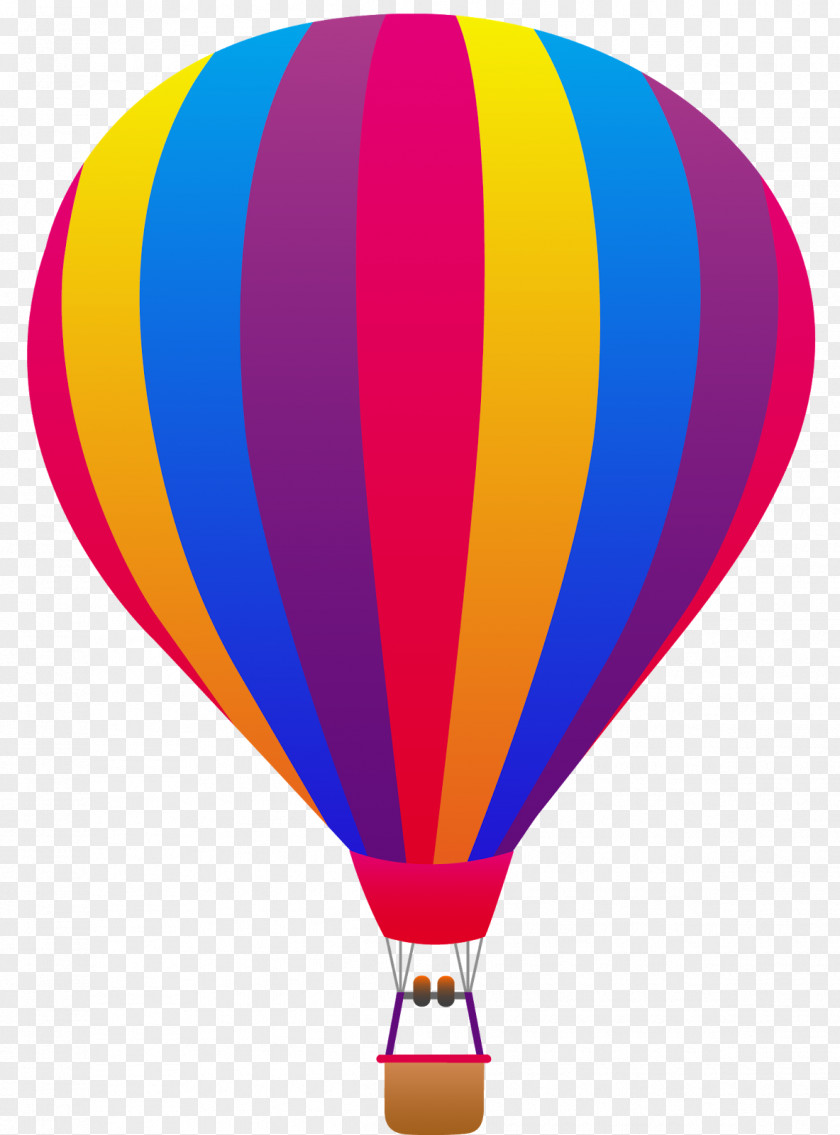 Airline Flight Hot Air Balloon Clip Art PNG