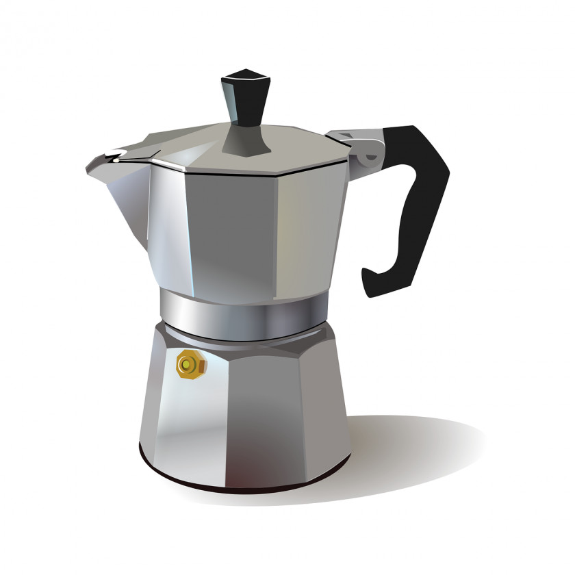 Coffee Machine Coffeemaker Espresso Moka Pot Italian Cuisine PNG