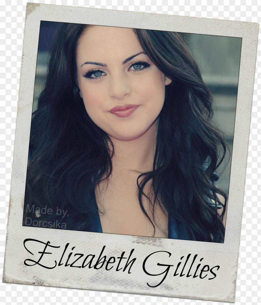 Elizabeth Gillies Black Hair Coloring Brown PNG