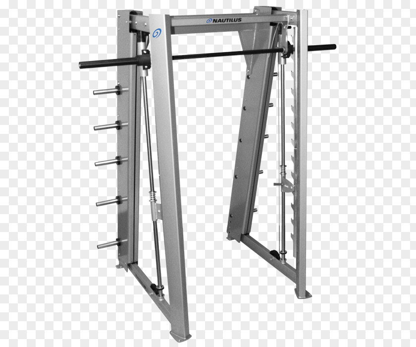 Smith Machine Nautilus, Inc. Weight Training Power Rack Physical Fitness PNG