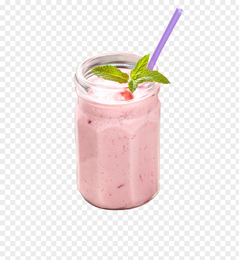 Strawberry Milkshake Smoothie Juice PNG