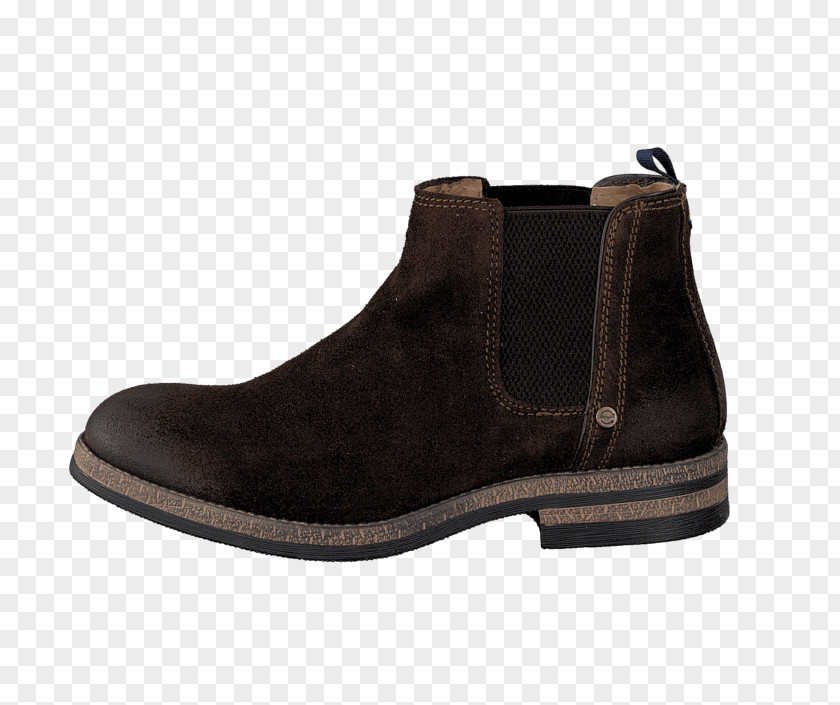 Chelsea Brown Boot Shoe Leather Suede PNG