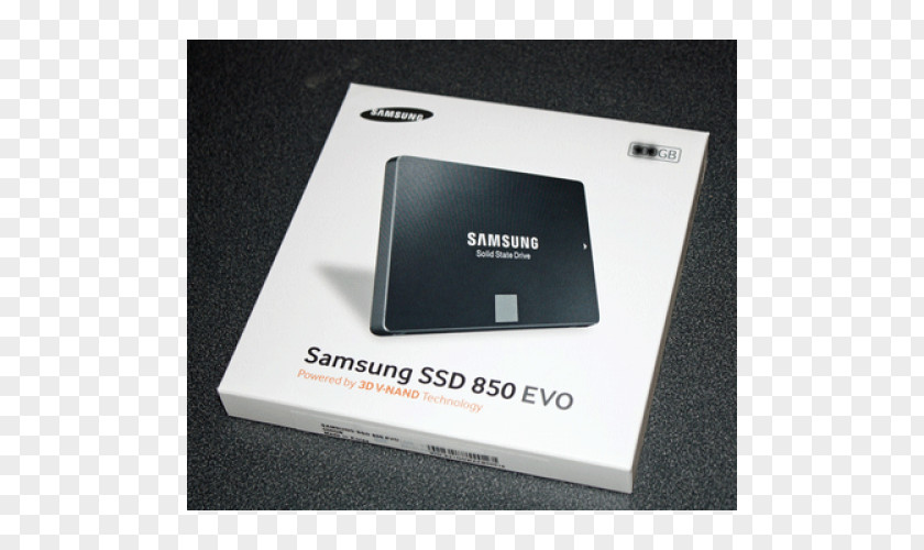 Laptop Samsung 850 EVO SSD Solid-state Drive Hard Drives PNG