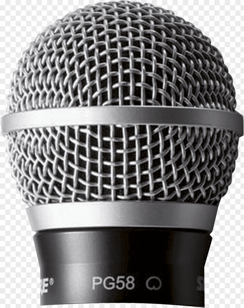 Microphone Shure SM58 Audio PG58 PNG