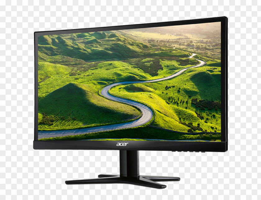 Monitor Computer Monitors 1080p IPS Panel Liquid-crystal Display Digital Visual Interface PNG