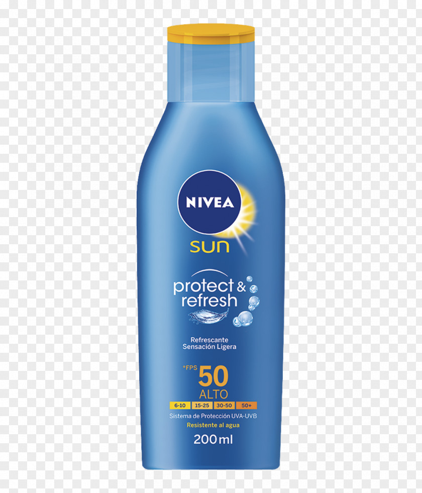 Sun Protect Sunscreen NIVEA After Moisture Soothing Lotion Factor De Protección Solar PNG