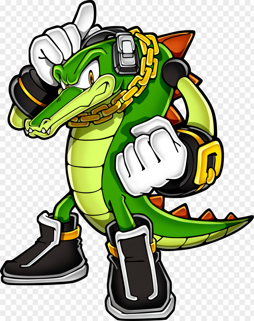 Crocodile Vector Sonic The Hedgehog Heroes Knuckles' Chaotix Tails PNG