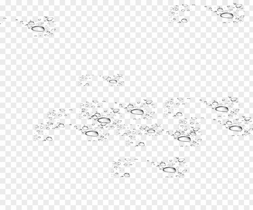 Droplets Watermark Black And White Line Point Angle PNG