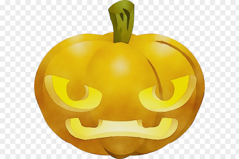 Emoticon Vegetable Halloween Pumpkin Cartoon PNG