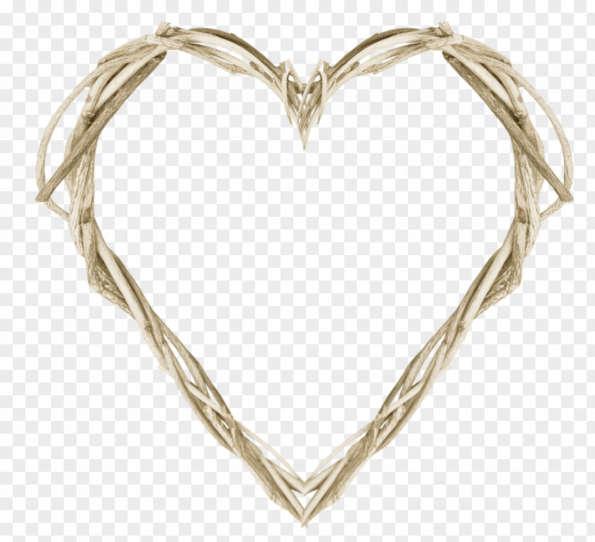 Heart-shaped Cane Picture Frames Heart Clip Art PNG