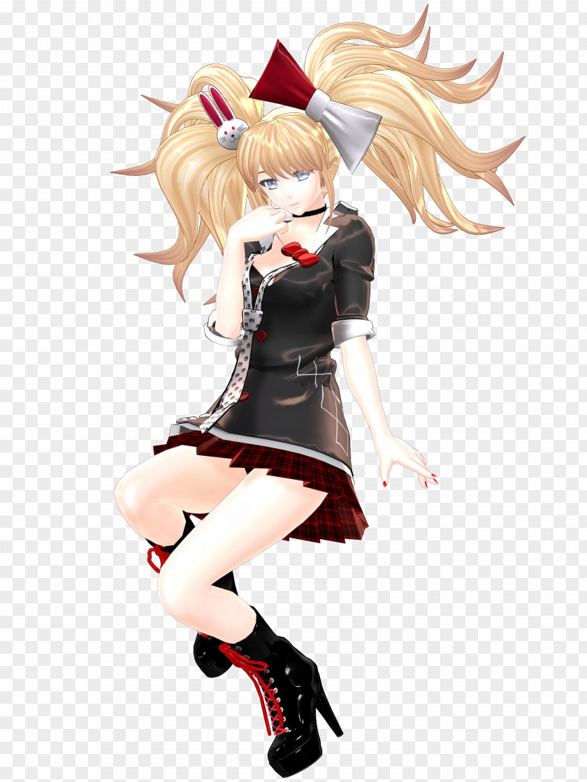 MikuMikuDance Enoshima Rendering Danganronpa: Trigger Happy Havoc Download PNG