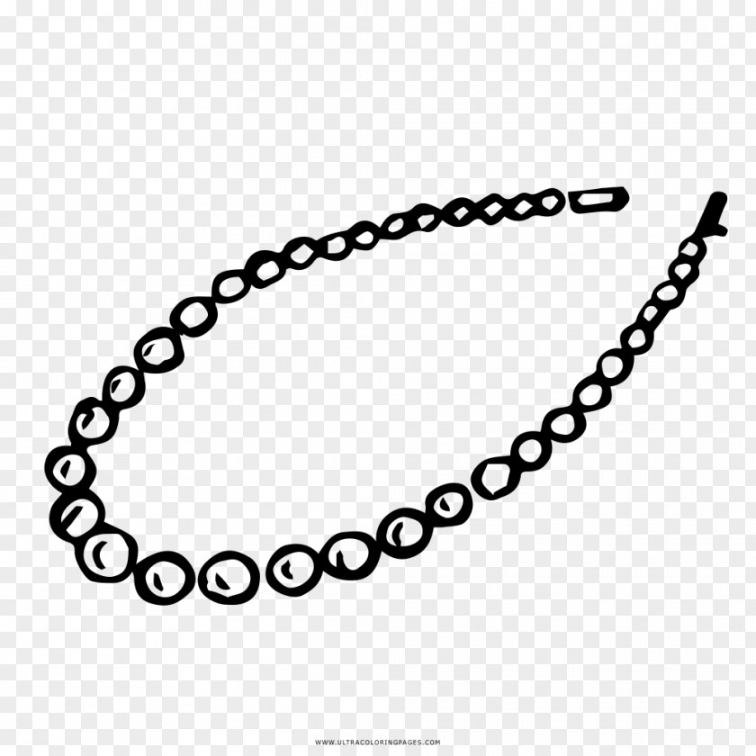 Necklace Earring Pearl Drawing PNG