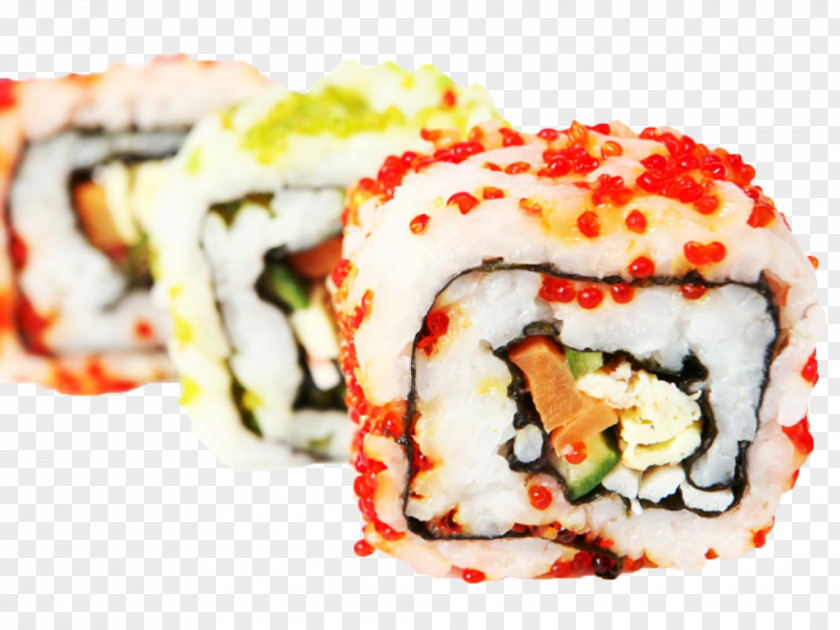 Sushi Image Japanese Cuisine California Roll Seafood PNG