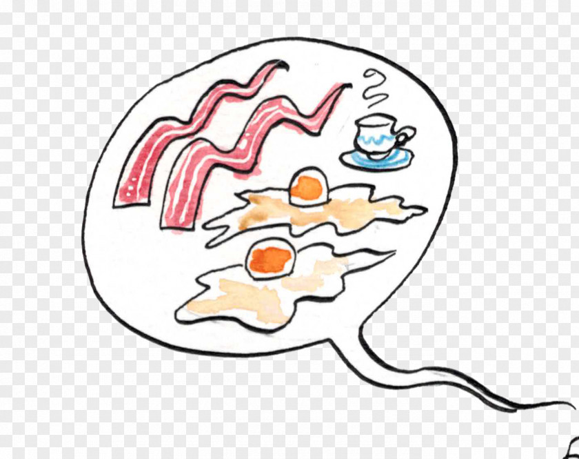 Bacon And Eggs Organism Human Behavior Clip Art PNG