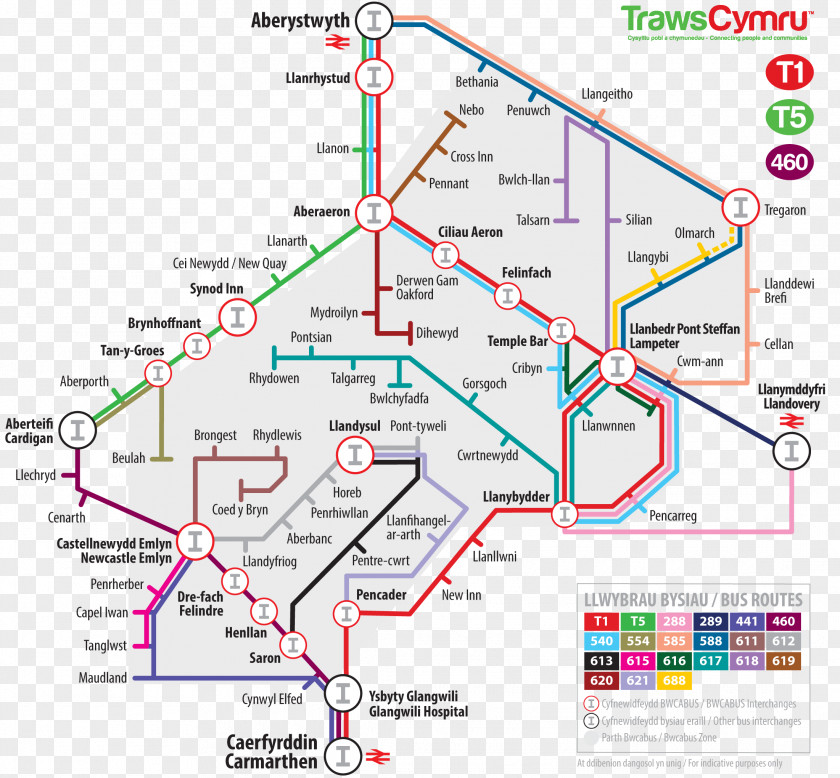 Bus Carmarthenshire Cardigan Pembrokeshire Traveline Cymru PNG