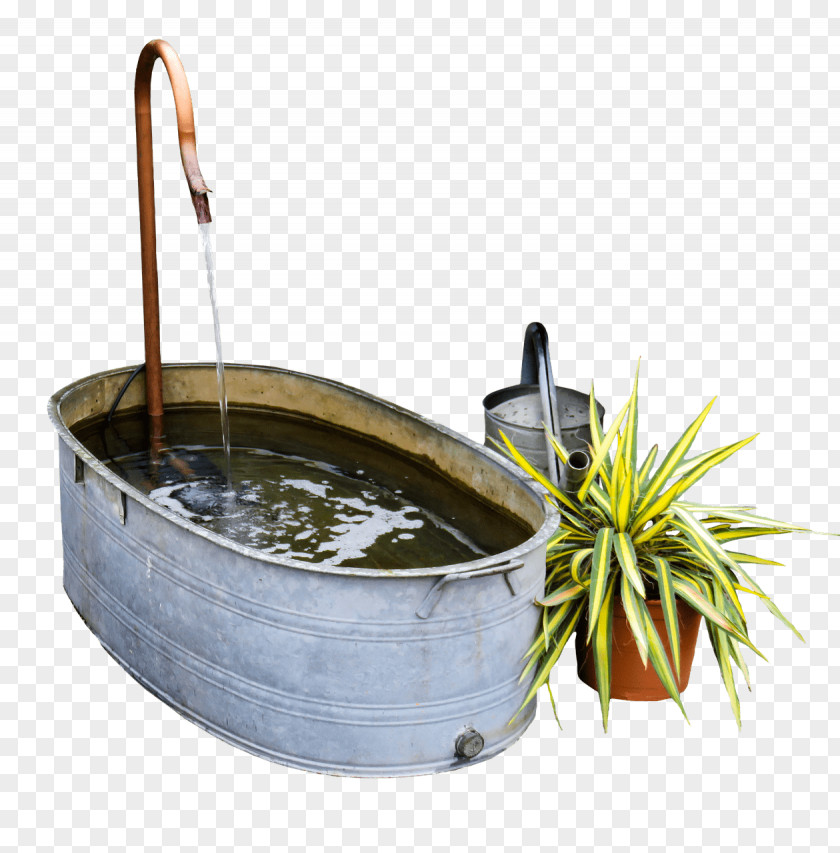 GARDEN Watering Cans Bucket Garden Water Feature PNG