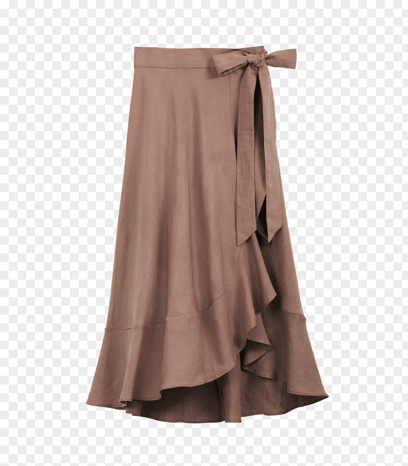 Dress Skirt Ruffle Blouse Linen PNG