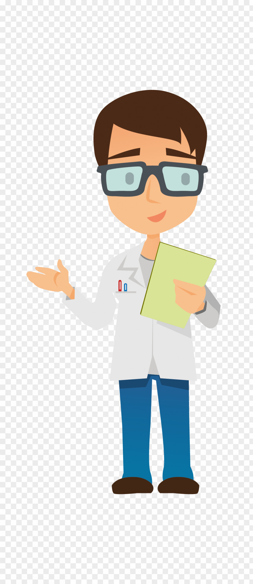 Health Care Provider Gesture Stethoscope Cartoon PNG