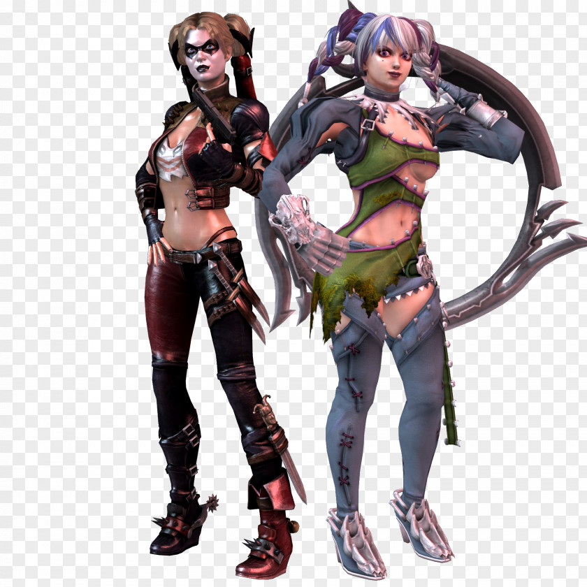 Mortal Kombat Soulcalibur V Harley Quinn IV III PNG