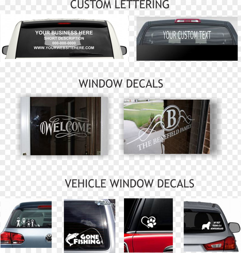 Personalized Coupon Bumper Decal Window Car Vehicle PNG